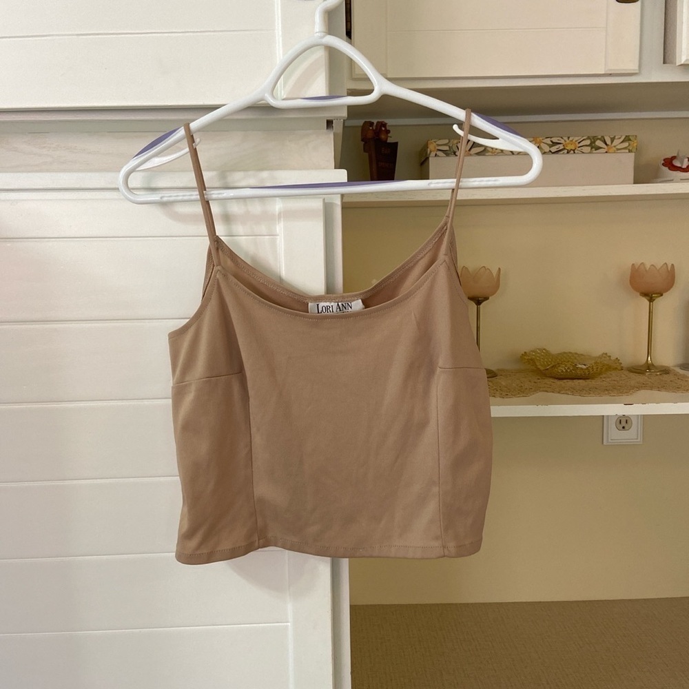 Vintage 90s Tan Cami